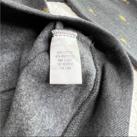 Fifth Sun Holiday Cheers Charcoal Gray Drop
Sleeve Sweatshirt Large - Picture 9 of 11